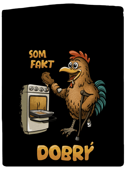 Som dobrý dámska mikina na zips Black