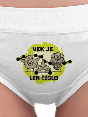 Vek je len číslo dámske nohavičky White