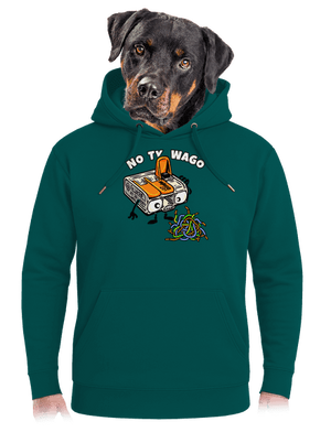 Wago svorka unisex mikina premium Emerald Green