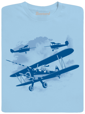 Rytieri nebies pánske tričko Sky Blue