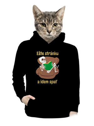 Ešte stránku dámska mikina klokanka Black