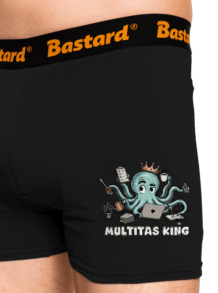 Multitas king boxerky Black