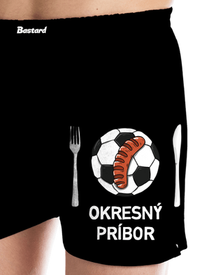 Okresný príbor pánske trenky Black