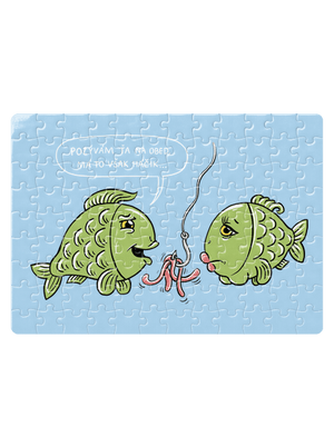 Háčik puzzle White