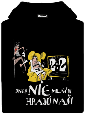 Hrajú naši dámska mikina klokanka Black