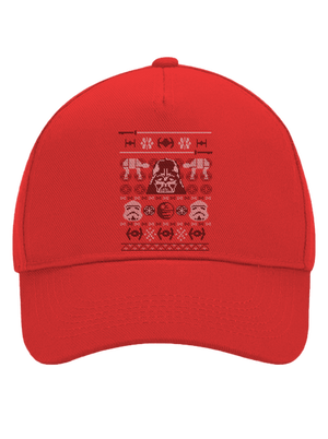 Vader na svetri šiltovka baseballka Classic Red