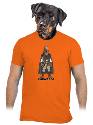 Chewbača pánske tričko Orange