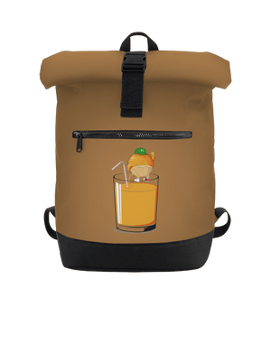 Opitý pomaranč batoh Caramel