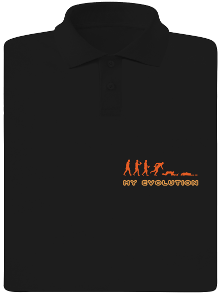 My evolution pánska polokošeľa Black