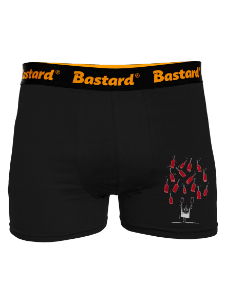 Šťastný vinár boxerky Black