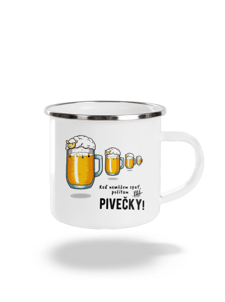 Pivečka plecháčik White