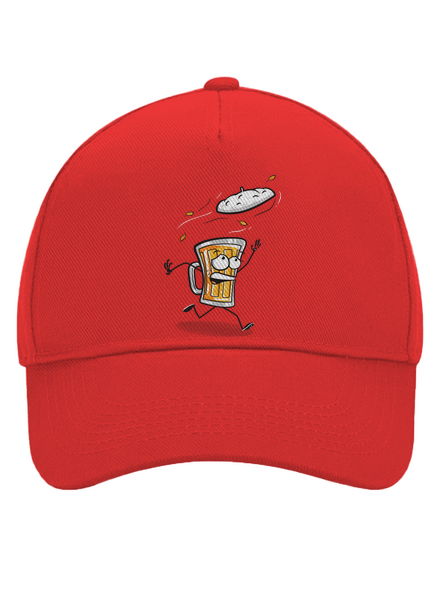 Čiapka šiltovka baseballka Classic Red
