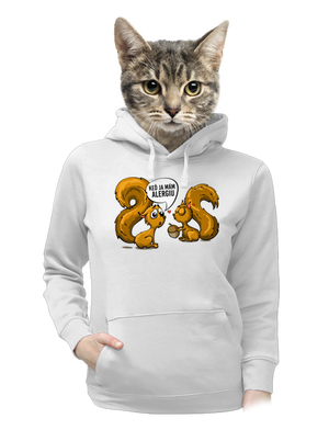 dámska mikina klokanka