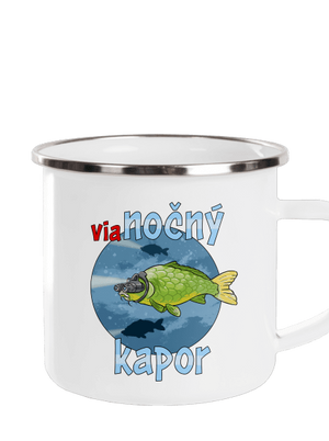 Vianočný kapor plecháčik White