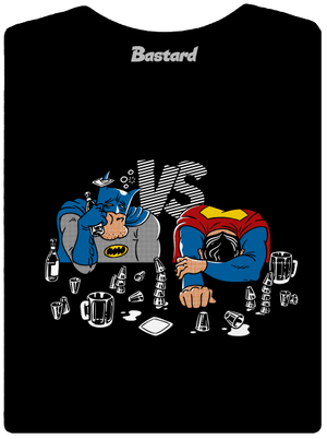 Súboj superhrdinov dámske tričko Black