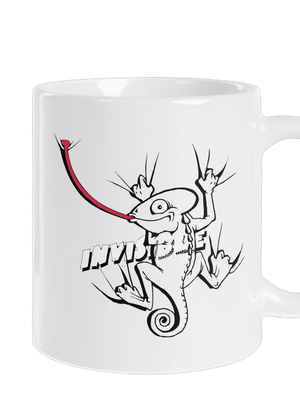 Invisible chameleon klasický hrnček White