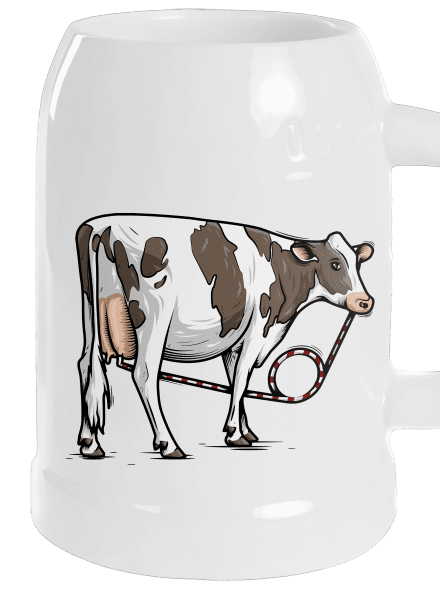 Cow drink polliter White
