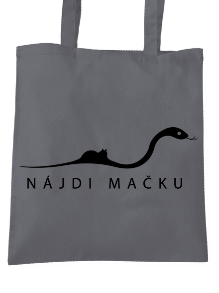 Nájdi mačku taška Graphite grey