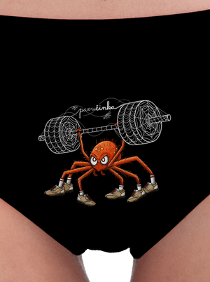 Pavučinka dámske nohavičky Black