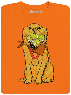 Zlatý retriever pánske tričko Orange