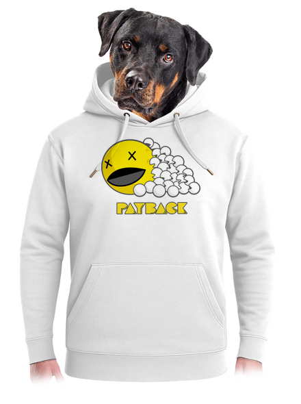 Payback unisex mikina premium Snowwhite