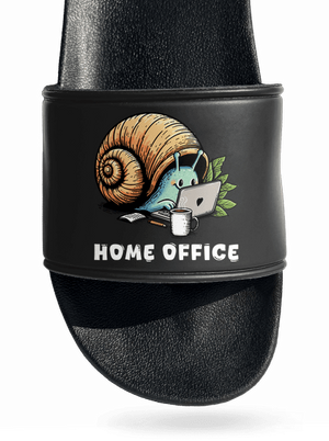 Slimákov home office šľapky Black