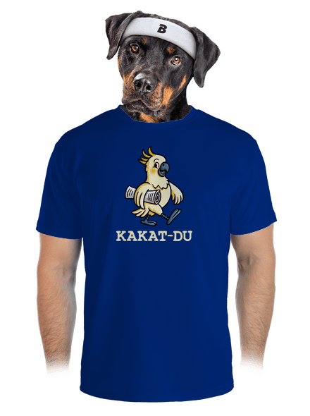 Kakat-du pánske športové tričko Royal Blue Mal
