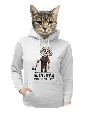 dámska mikina klokanka