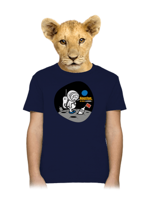 Máme problém detské tričko Navy