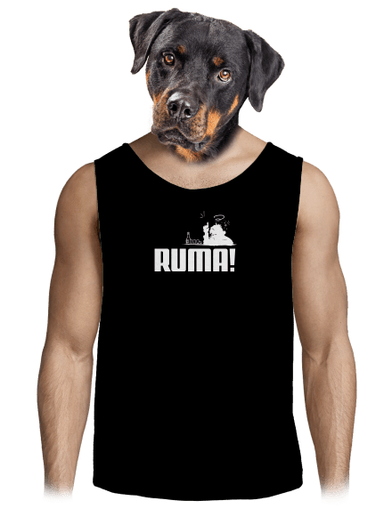 Ruma pánske tielko Black