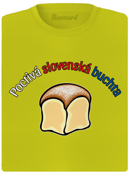 Poctivá buchta a klobása dámske športové tričko Neon Yellow