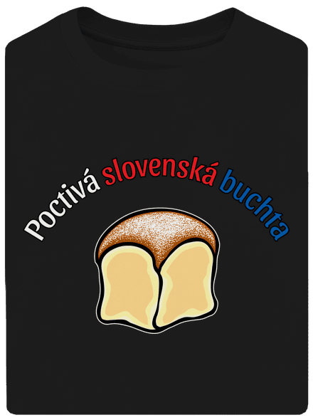 Poctivá buchta a klobása unisex tričko oversized Black