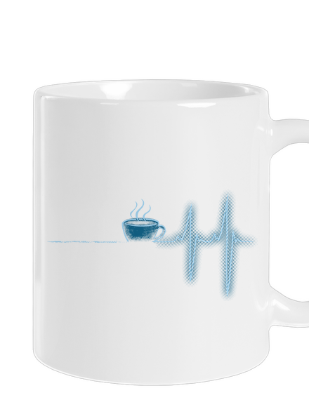 Coffee help klasický hrnček White