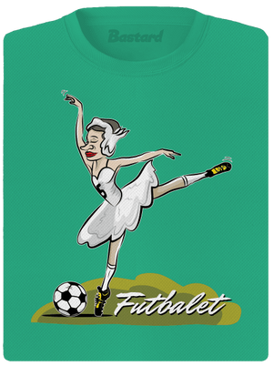 Futbalet dámske športové tričko Mint Mal