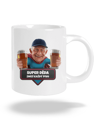 Super dedo veľký hrnček White