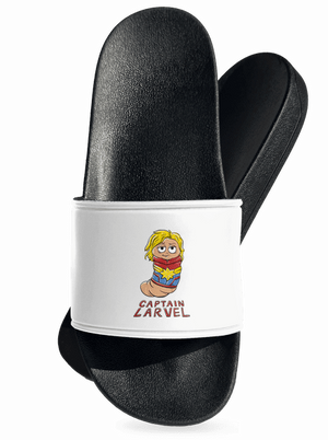 Captain Larvel šľapky White