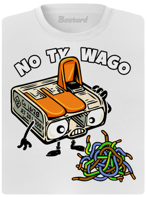 Wago svorka dámske športové tričko White