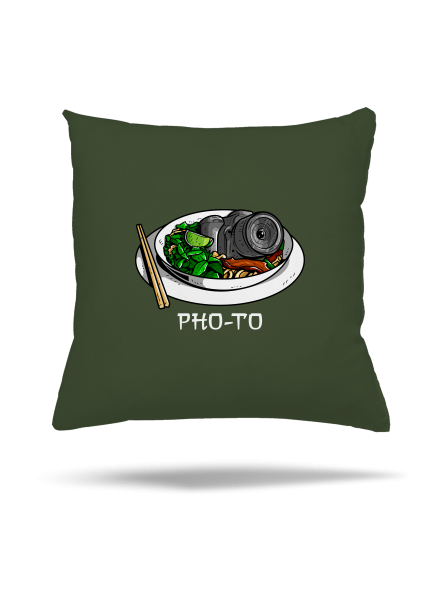 Pho-to vankúš Olive Green