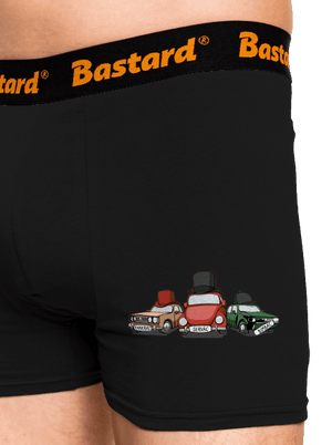 Traja veteráni boxerky Black