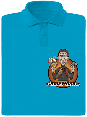 Games Bond pánska polokošeľa Blue Atol