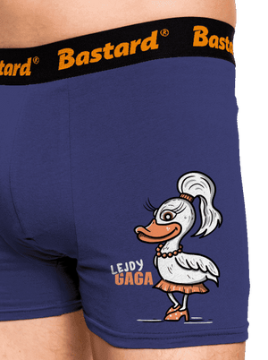 Lejdy Gaga boxerky Blue Navy