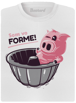 Vo forme dámske športové tričko White