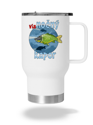 Vianočný kapor termohrnček White