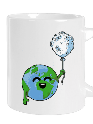 Balónik veľký hrnček White