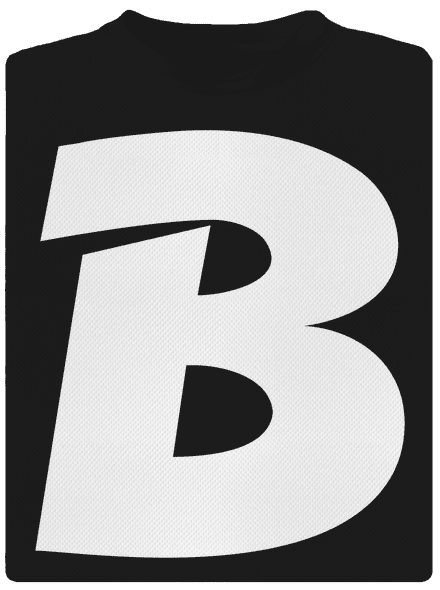 Bastard v ikone detské športové tričko Black