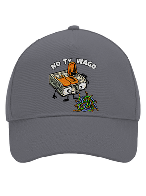 Wago svorka šiltovka baseballka Graphite grey