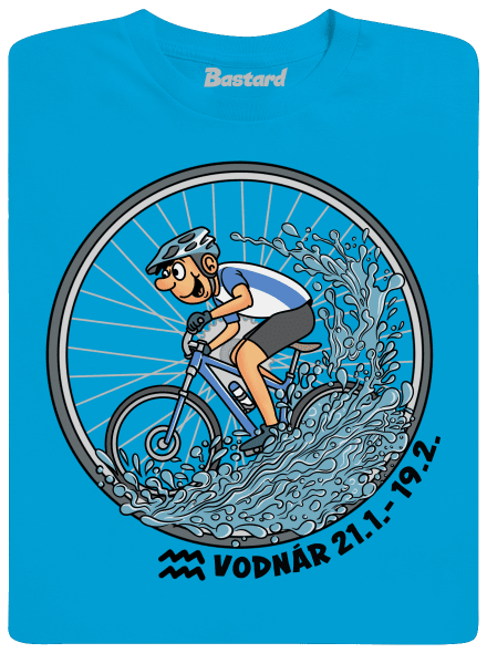 Cyklistický horoskop: Vodnár detské tričko Atoll