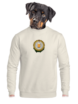 unisex mikina bez kapucne