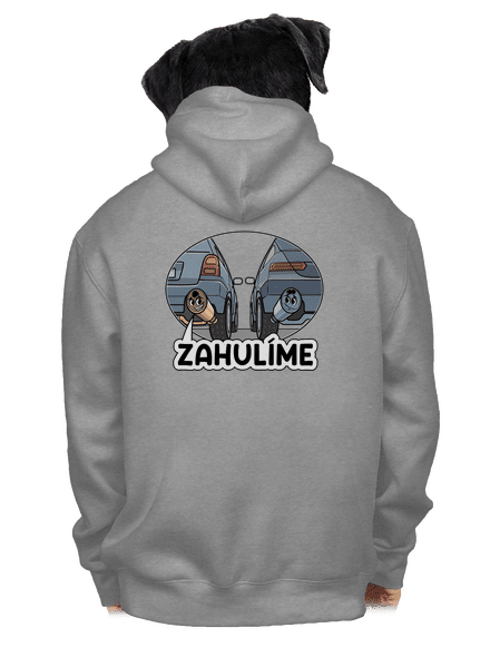 Zahulíme pánska mikina na zips Light Melange