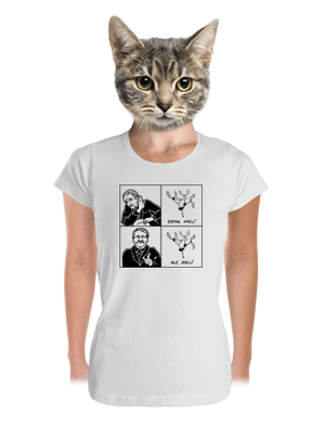 Cimrman: Copak jmelí dámske tričko prémium White